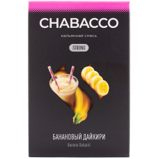 Смесь Chabacco Mix 50 гр Strong Банановый Дайкири Banana Daiquiri (кальянная без табака)