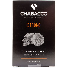 Смесь Chabacco 50 гр Strong Лимон Лайм Lemon Lime (кальянная без табака)