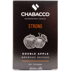 Смесь Chabacco 50 гр Strong Двойное Яблоко Double Apple (кальянная без табака)