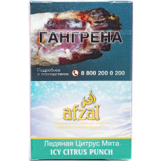 Табак Afzal 40 г Ледяная Цитрус Мята Icy Citrus Punch Афзал