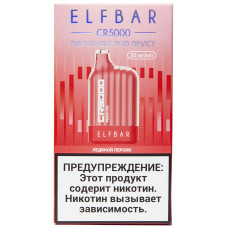Вейп Elf Bar CR5000 Ледяной Персик 20 мг 650 mAh Одноразовый 5000 тяг