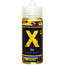 Жидкость X-3 Tea 120 мл Forest Berry 3 мг/мл