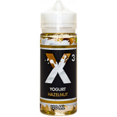 Жидкость X-3 Yoghurt 120 мл Hazelnut 3 мг/мл