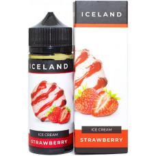 Жидкость Iceland 120 мл Strawberry 3 мг/мл