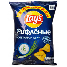 Чипсы Lays Сметана Лук 70 гр