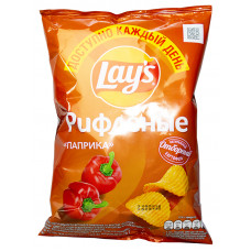 Чипсы Lays Рифленные Паприка 70 гр