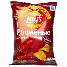 Чипсы Lays Рифленные Лобстер 70 гр