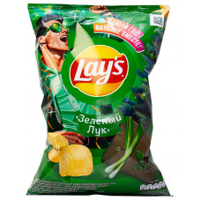 Чипсы Lays Молодой зеленый Лук 140 гр