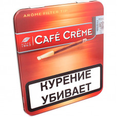 Сигариллы Cafe Creme Filter Tip Arome (с мундштуком) 10x10x20