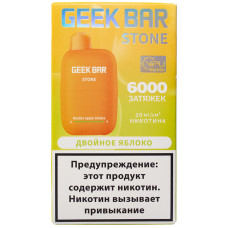 Вейп Geekbar STONE 6000 Двойное Яблоко