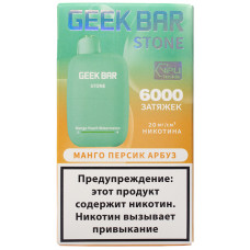 Вейп Geekbar STONE 6000 Манго Персик Арбуз