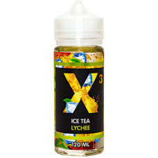 Жидкость X-3 Ice Tea 120 мл Lychee 3 мг/мл