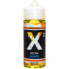 Жидкость X-3 Ice Tea 120 мл Mango 3 мг/мл