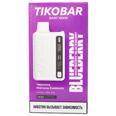 Вейп Tikobar Baby 10000 Blueberry Raspberry Blackberry Черника Малина Ежевика Одноразовый