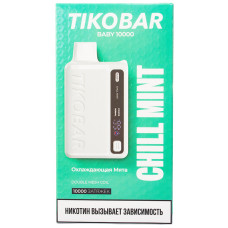 Вейп Tikobar Baby 10000 Chill Mint Охлаждающая Мята Одноразовый