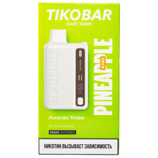 Вейп Tikobar Baby 10000 Pineapple Kiwi Ананас Киви Одноразовый