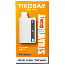 Вейп Tikobar Baby 10000 Strawberry Mango Клубника Манго Одноразовый