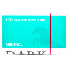 Гильзы сигаретные Dark Horse King Size Menthol с фильтром 100 шт