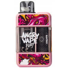 Brusko Angry Vape Fury Kit 650 mAh 4.5 мл Розовый