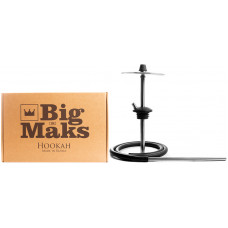 Кальян Big Maks Mini Rapier h=31.5 см Черный без чаши и колбы