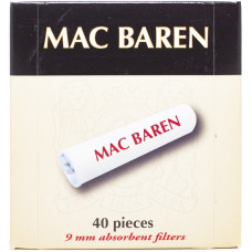 Фильтры для трубок Mac Baren 9 мм 40шт
