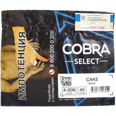 Табак Cobra Select 40 гр Пирог 4-506 Cake