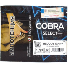 Табак Cobra Select 40 гр Кровавая Мэри 4-704 Bloody Mary