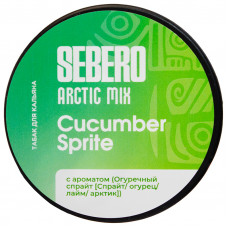 Табак Sebero 25 гр Arctic Mix Огуречный Спрайт Лайм Лед Cucumber Sprite