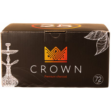 Уголь Crown 72 куб 1 кг 25x25x25