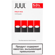 Картридж JUUL Fruit Mix 4 шт 0.7 мл 50 мг