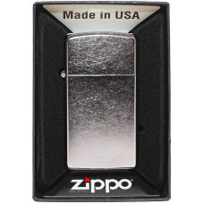 Зажигалка Zippo 1607 Slim Street Chrome Бензиновая