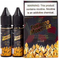 Жидкость Tobacco Monster SALT 30 мл (2x15мл) Bold 60 мг/мл