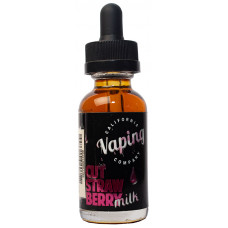 Жидкость California Vaping 30 мл Cut Strawberry Milk 04 мг/мл