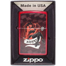 Зажигалка Zippo 21063 Devil Girl Бензиновая