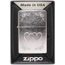 Зажигалка Zippo 24016 Heart To Heart Бензиновая
