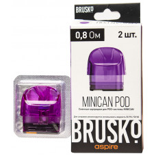 Brusko Minican Pod 3 мл 0.8 Ом Картридж 1 шт Фиолетовый