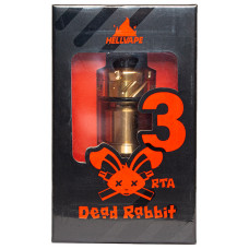 Dead Rabbit RTA v3 Gold Золотой 5.5 мл Hellvape Бакомайзер
