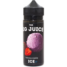 Жидкость The Big Juice Ice 120 мл Клубника и пломбир 6 мг/мл