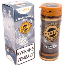 Табак трубочный TURBO DOKHA Silver Крепость N2 12 гр (банка) ОАЭ