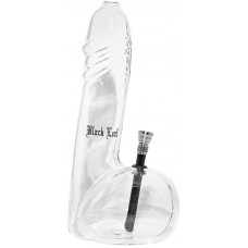 Бонг стекло Willy h=250мм Black Leaf GK7XL