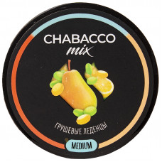 Смесь Chabacco Mix 50 гр Medium Грушевые Леденцы Pear Drops (кальянная без табака)