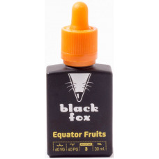 Жидкость Black Fox 30 мл Equator Fruits 3 мг/мл VG/PG 60/40