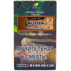 Табак Spectrum Hard Line 40 гр Ореховая паста Nutter