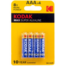 Батарейка Kodak AAA LR03 Alkaline 4 шт
