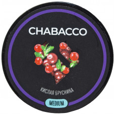Смесь Chabacco 50 гр Medium Кислая Брусника Sour Cowberry (кальянная без табака)