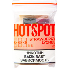 Картриджи HOTSPOT 3 шт Strawberry Lychee 0.9 мл упаковка zip-lock