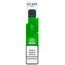 Вейп Elf Bar 800 тяг Киви Маракуйя Гуава 20 мг 550 mAh Одноразовый