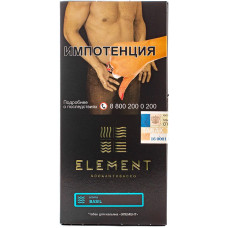 Табак Element 100 г Вода Базилик Basil