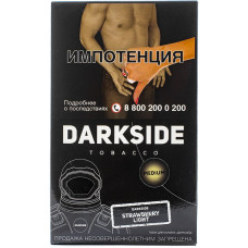 Табак DarkSide 100 г Medium Core Клубничный Свет Strawberry Light