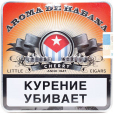 Сигариллы Aroma De Habana Cherry портсигар 10 шт